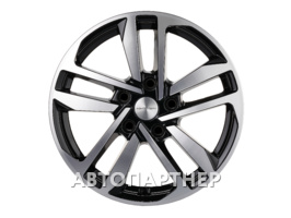 Khomen Wheels KHW1612 (16_Optima/Soul) 6.5x16 5x114.3 ET41 67.1 Black-FP